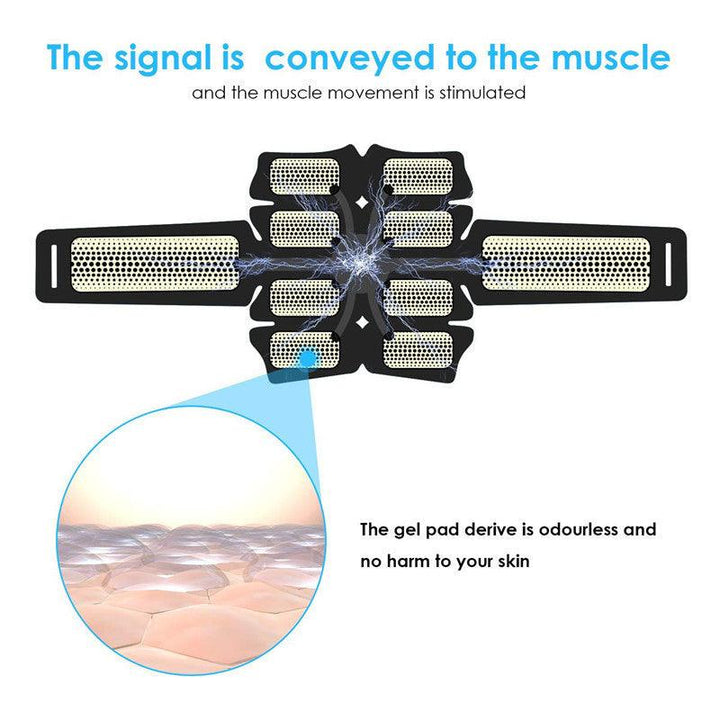 Rechargeable Home Fitness Belt Abdominal Patch Phantom of the Vogue