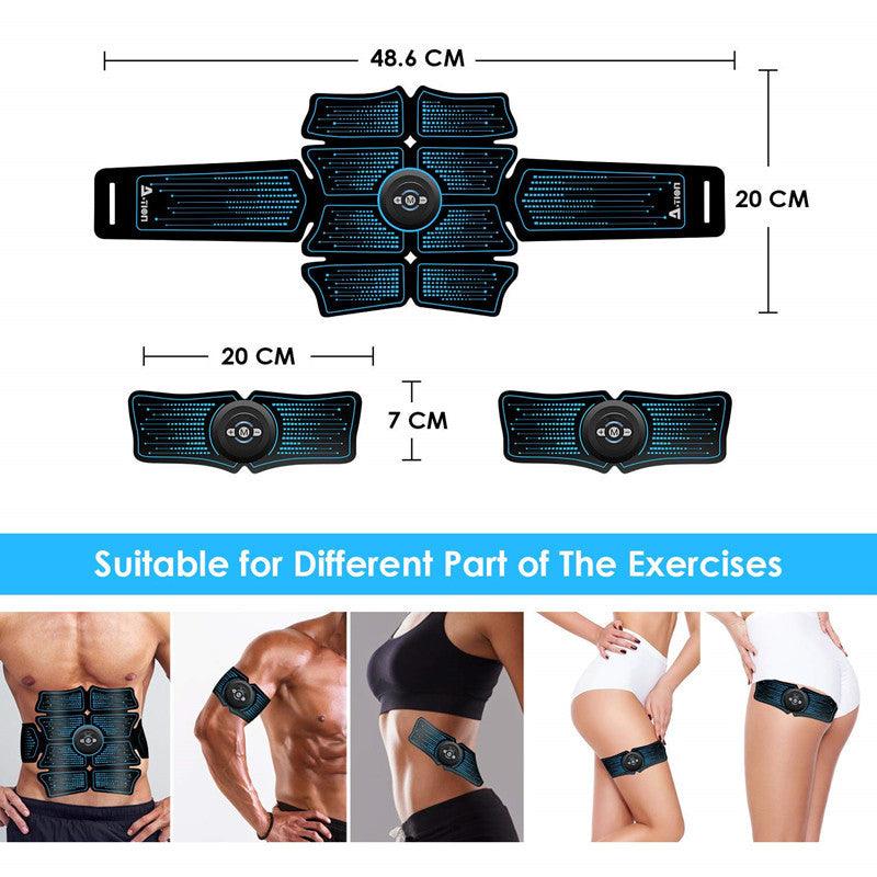 Rechargeable Home Fitness Belt Abdominal Patch Phantom of the Vogue