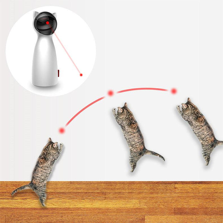 Automatic Cat Toys Interactive Smart Teasing Pet LED Laser Funny Phantom of the Vogue