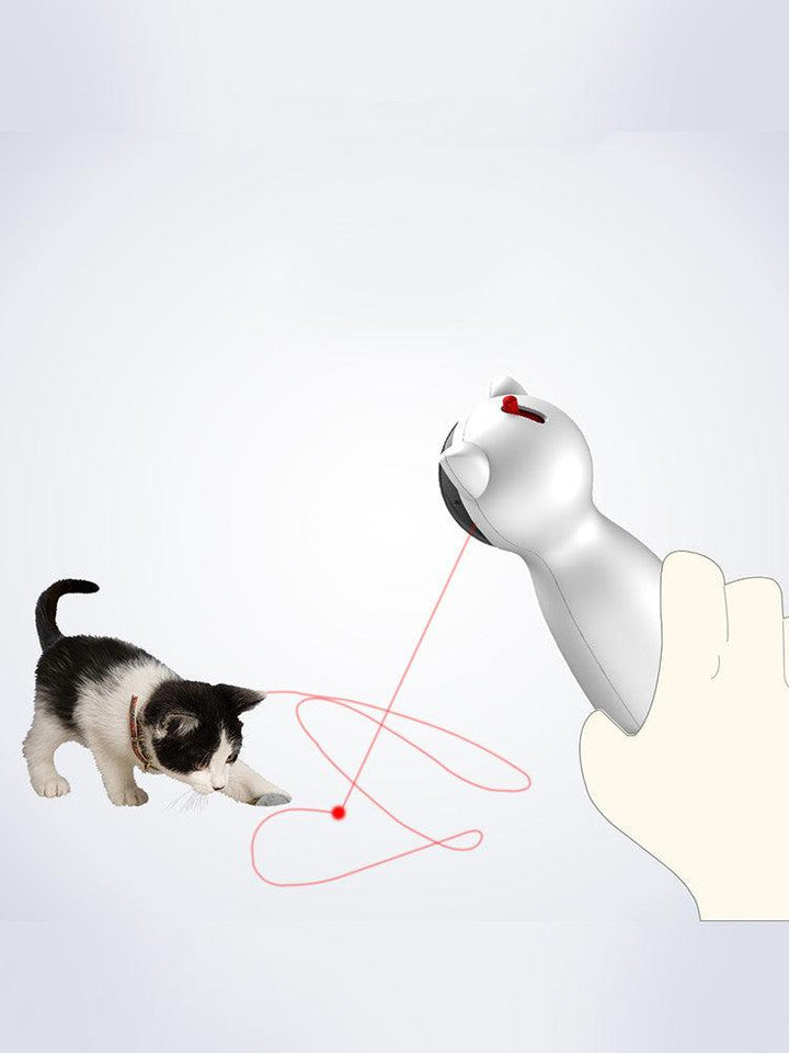 Automatic Cat Toys Interactive Smart Teasing Pet LED Laser Funny Phantom of the Vogue