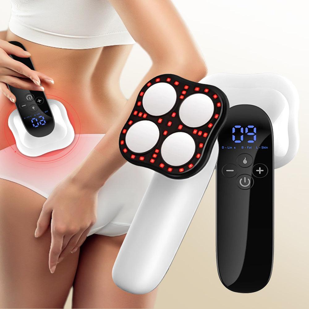 4 In 1 Cordless Electric Fat Remover Body Massager For Belly Waist Slim Fat Burning For Arm Leg Butt Cordless Body Sculpting Machine Phantom of the Vogue