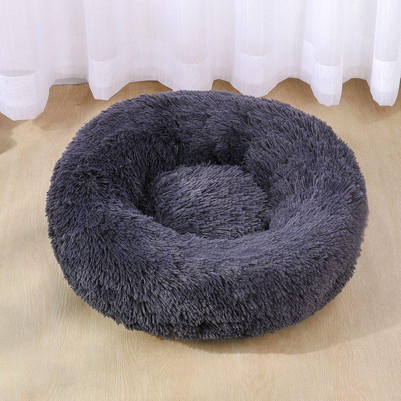 Dog Bed Super Soft Washable Long Plush Pet Kennel Deep Sleep Dog House Velvet Mats Sofa For Dog Basket Pet Cat Bed Phantom of the Vogue