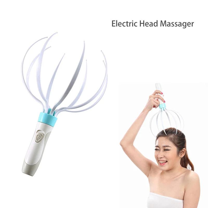 Head Massager Scalp Vibration Massage Eight Claw Electric Household Massager Head Masager Body Care Phantom of the Vogue