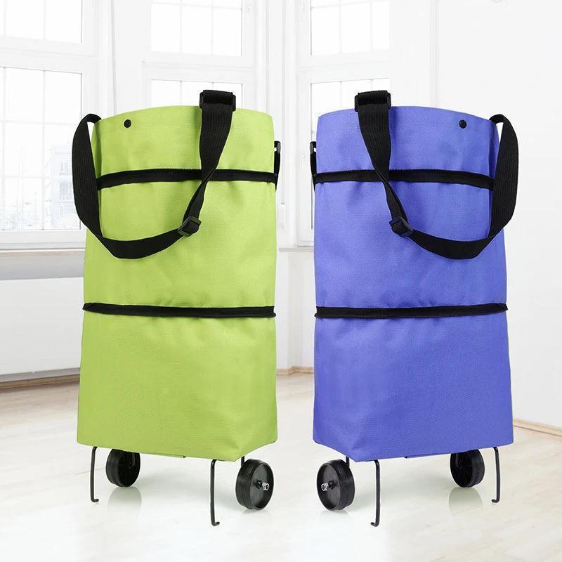 Foldable Trolley Shopping Bag - Phantom of the Vogue