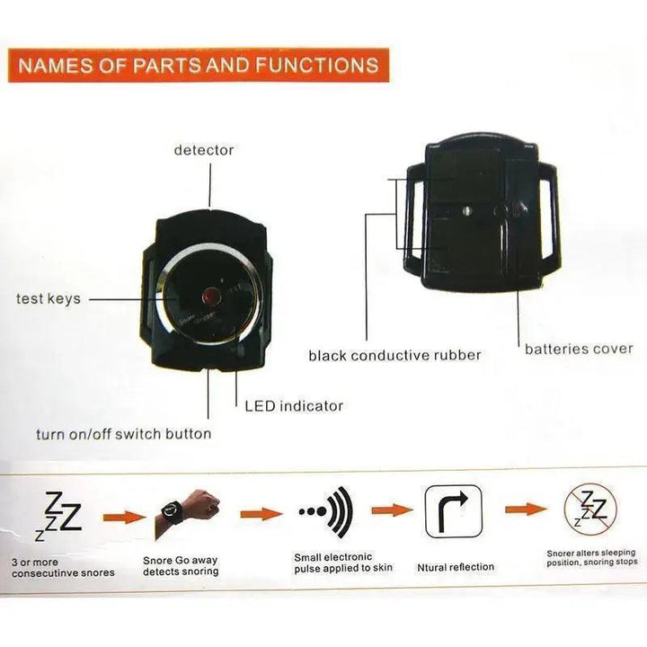 Electronic Anti Snore Watch - Phantom of the Vogue