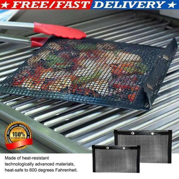 Hot Non-Stick Mesh Grilling Bag for BBQ - Phantom of the Vogue