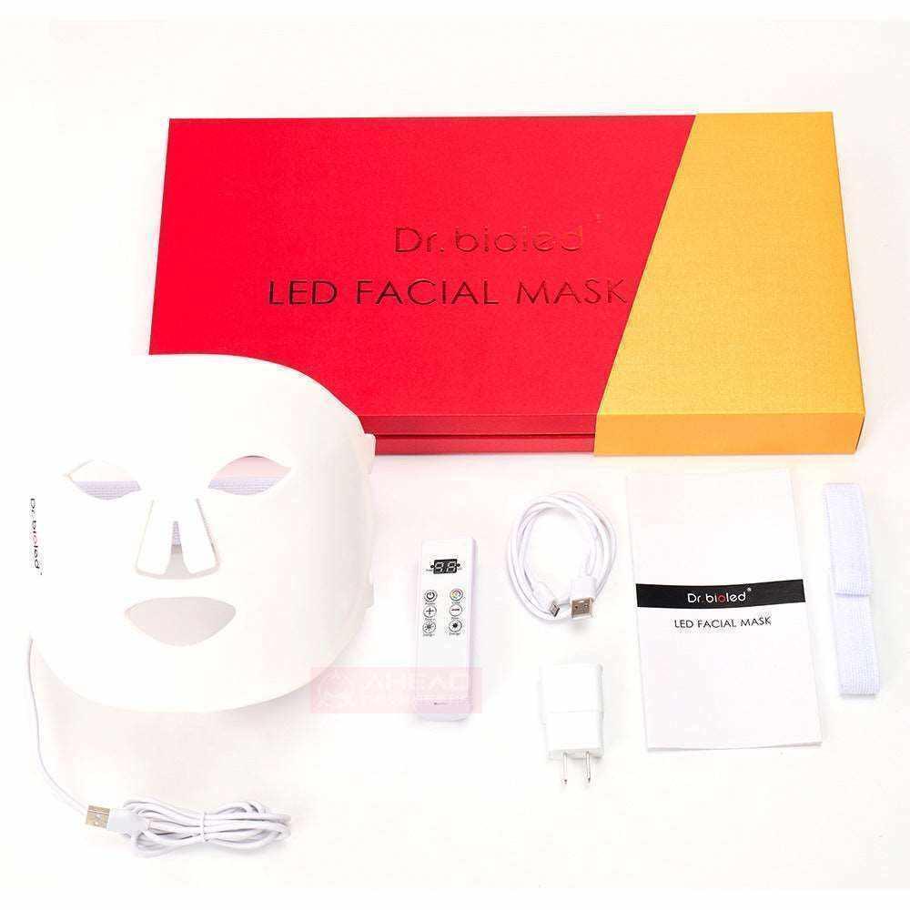 LED silicone colorful light mask facial care - Phantom of the Vogue