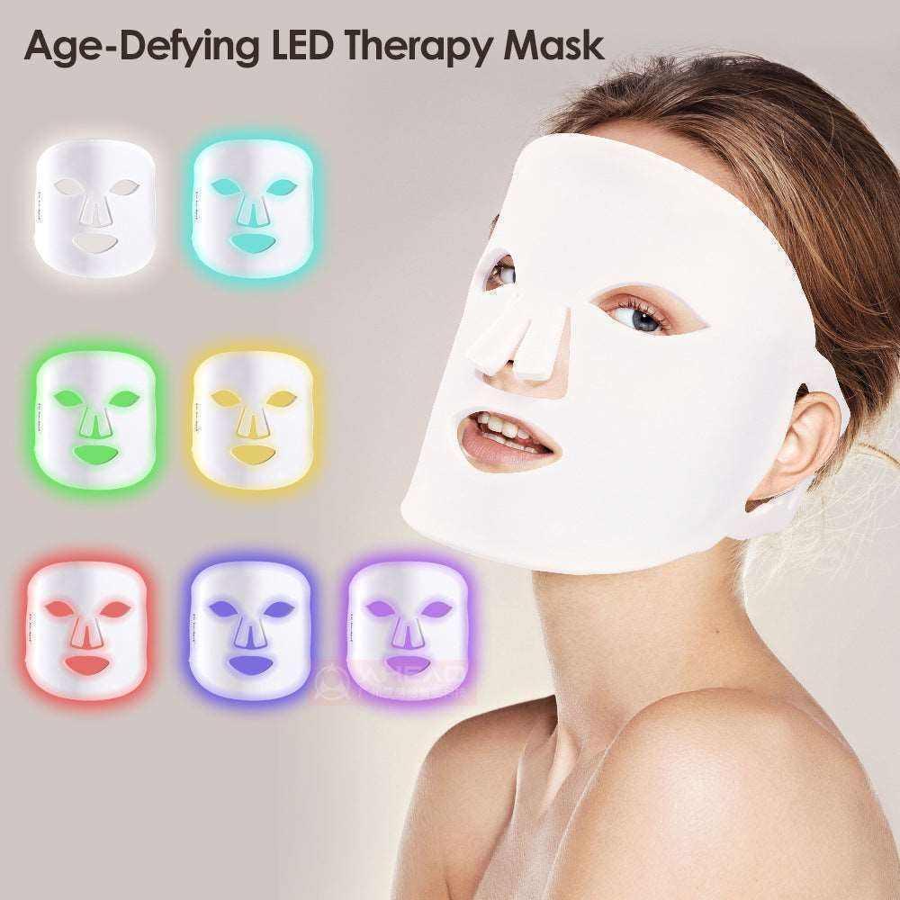 LED silicone colorful light mask facial care - Phantom of the Vogue