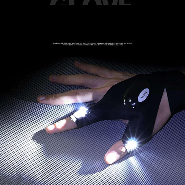 LED Fishing Gloves - Phantom of the Vogue