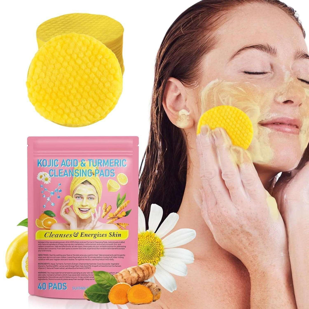 Kojic Acid and Turmeric Cleansing Pads - Phantom of the Vogue