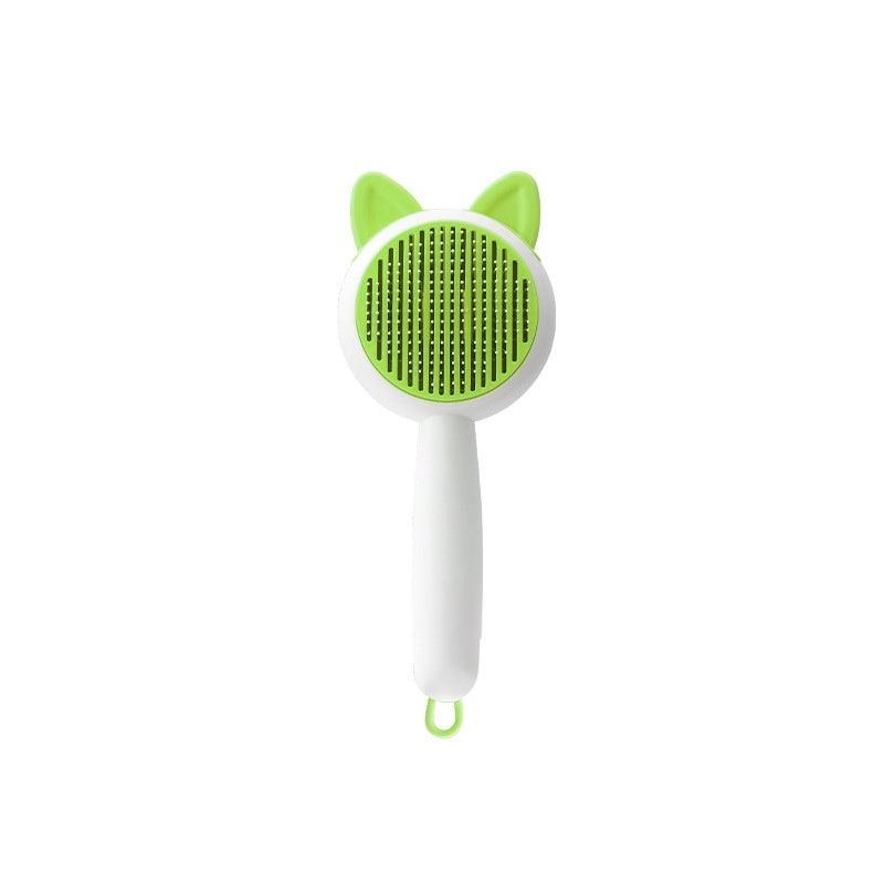 Pet Dog Brush Cat Comb Self Cleaning Pet Hair Remover Brush For Dogs Cats Grooming Tools Pets Dematting Comb Dogs Accessories Pet Products Phantom of the Vogue